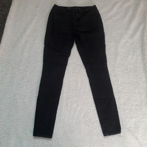 Mossimo Super Stretch Curvy Jegging Black Denim